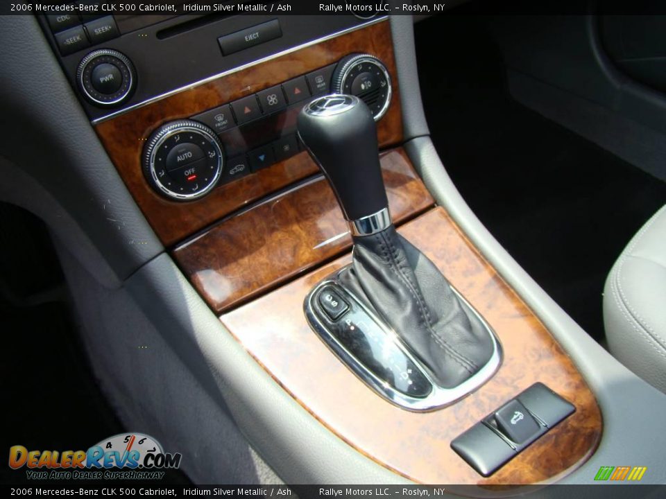 2006 Mercedes-Benz CLK 500 Cabriolet Iridium Silver Metallic / Ash Photo #13