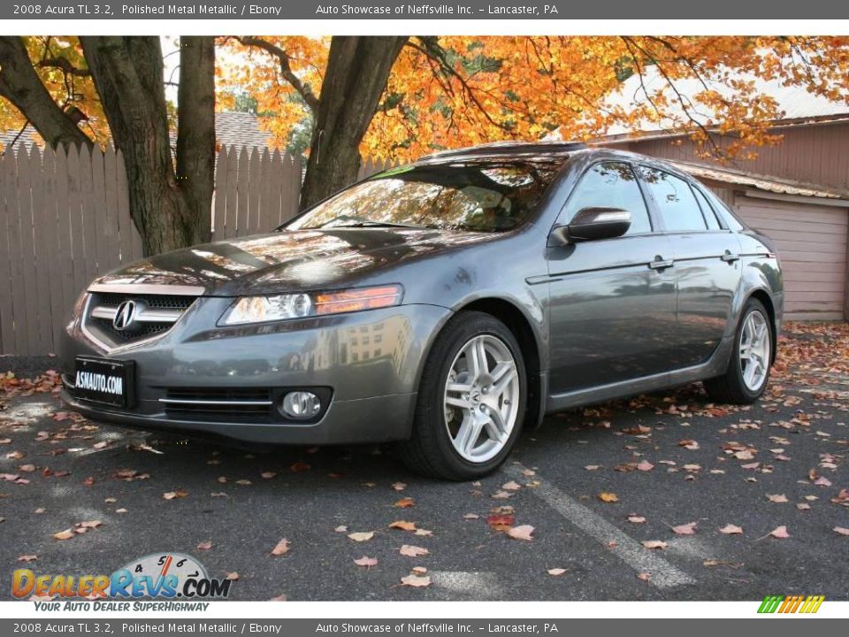 2008 Acura TL 3.2 Polished Metal Metallic / Ebony Photo #1