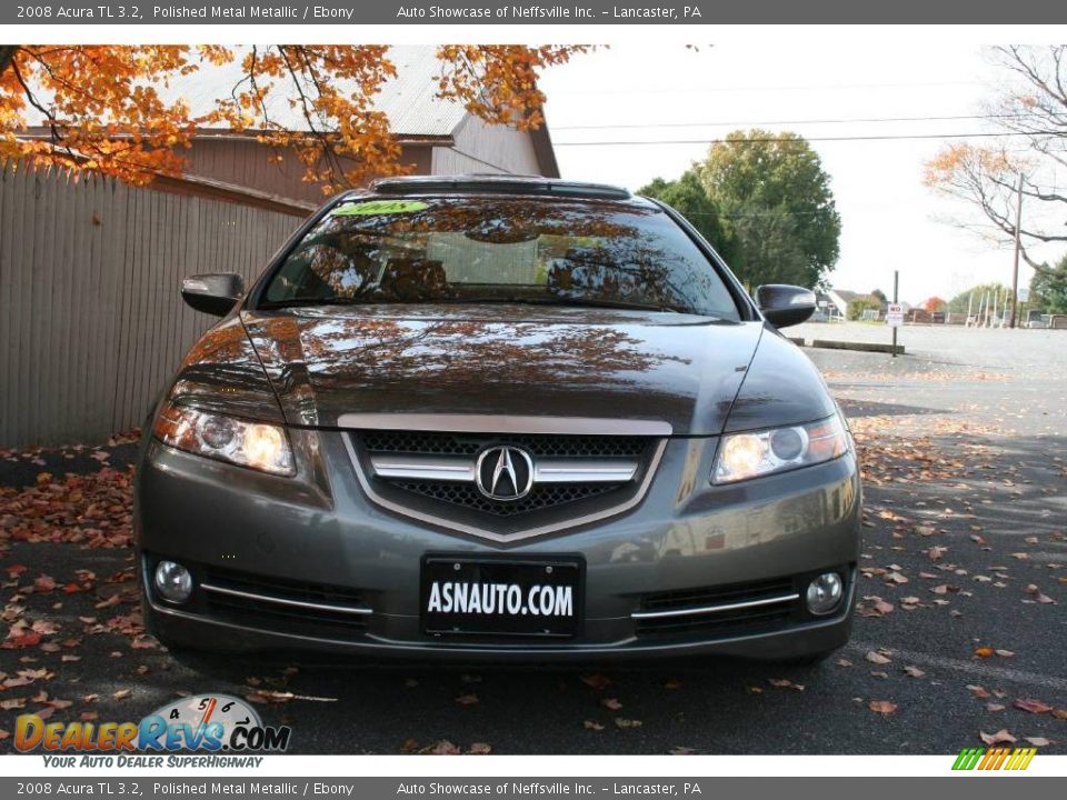 2008 Acura TL 3.2 Polished Metal Metallic / Ebony Photo #2