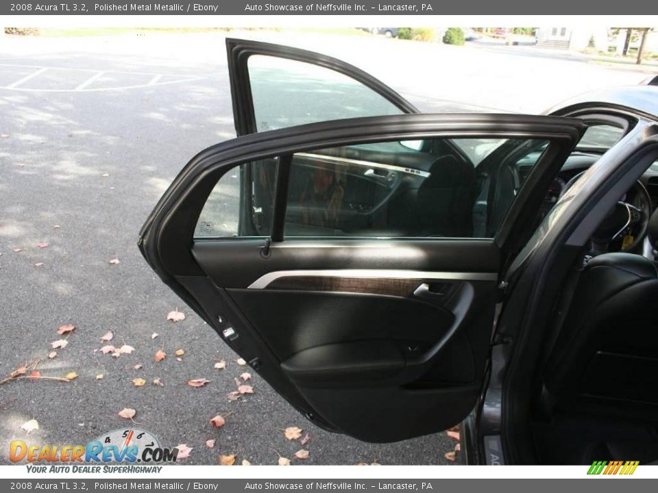 2008 Acura TL 3.2 Polished Metal Metallic / Ebony Photo #13