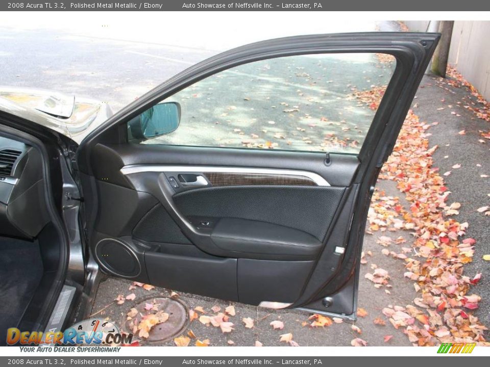 2008 Acura TL 3.2 Polished Metal Metallic / Ebony Photo #14