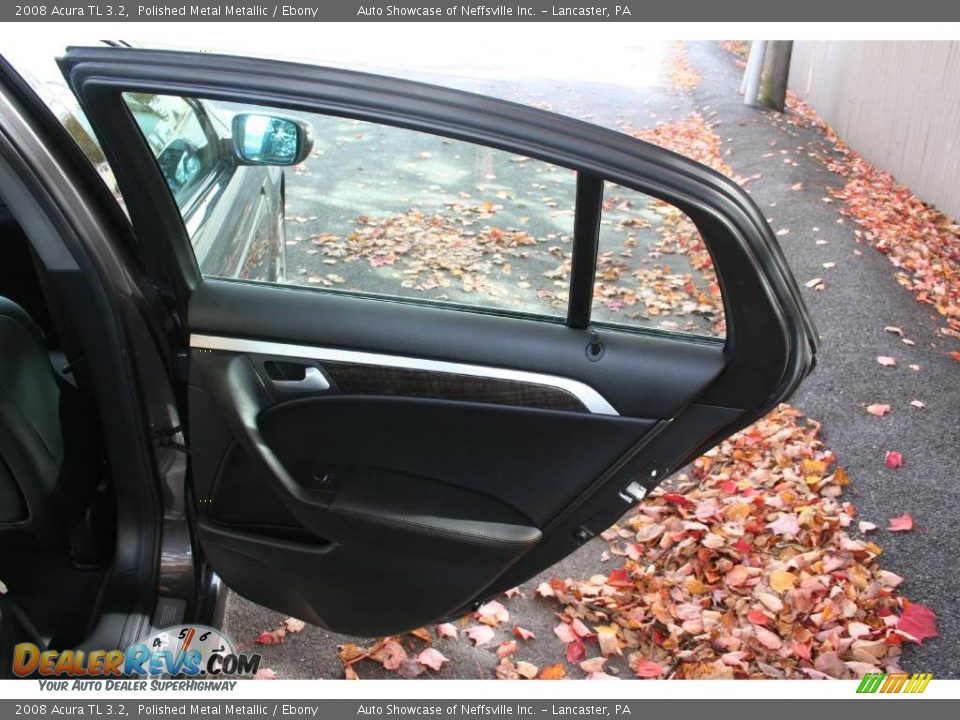 2008 Acura TL 3.2 Polished Metal Metallic / Ebony Photo #15