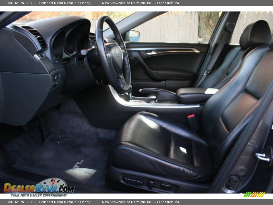 2008 Acura TL 3.2 Polished Metal Metallic / Ebony Photo #17
