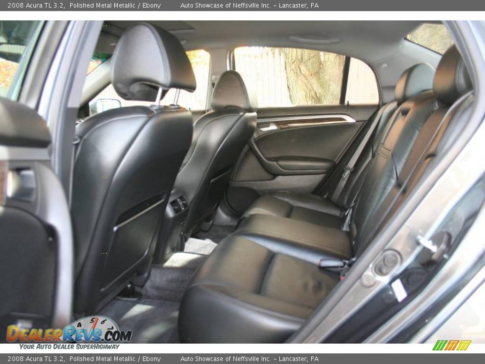 2008 Acura TL 3.2 Polished Metal Metallic / Ebony Photo #18