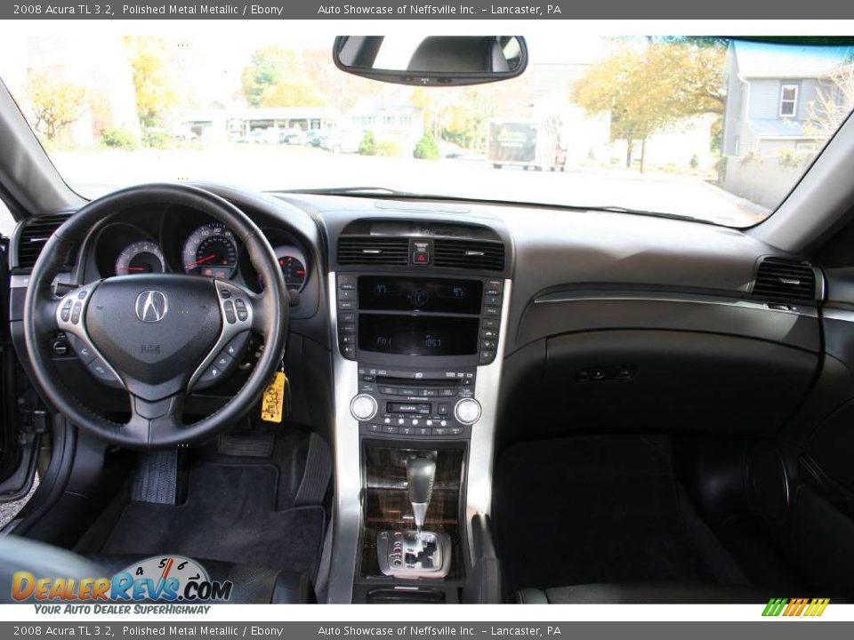 2008 Acura TL 3.2 Polished Metal Metallic / Ebony Photo #19