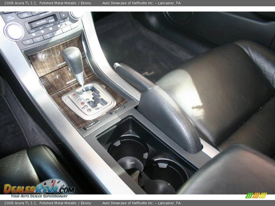 2008 Acura TL 3.2 Polished Metal Metallic / Ebony Photo #23