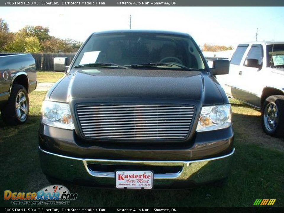 2006 Ford F150 XLT SuperCab Dark Stone Metallic / Tan Photo #2