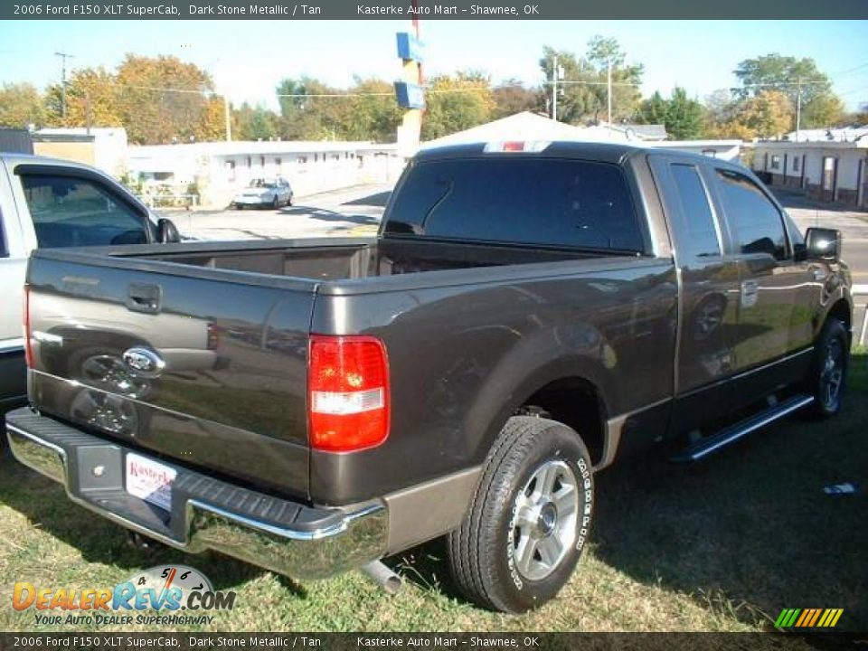 2006 Ford F150 XLT SuperCab Dark Stone Metallic / Tan Photo #4