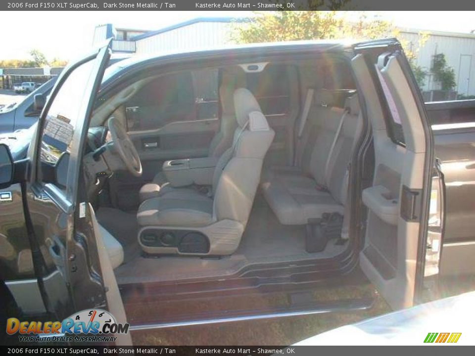 2006 Ford F150 XLT SuperCab Dark Stone Metallic / Tan Photo #8
