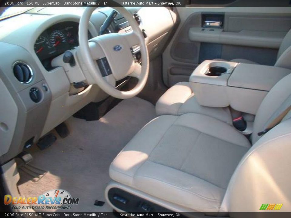 2006 Ford F150 XLT SuperCab Dark Stone Metallic / Tan Photo #9