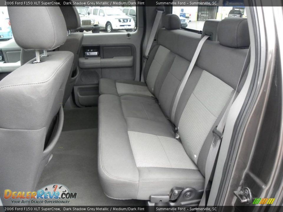 2006 Ford F150 XLT SuperCrew Dark Shadow Grey Metallic / Medium/Dark Flint Photo #6