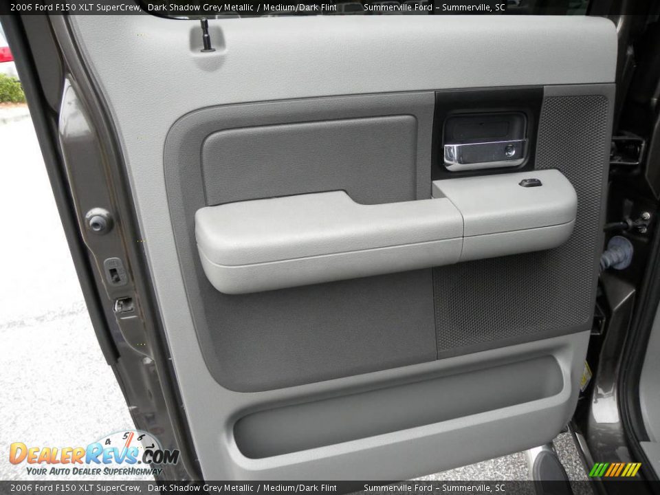 2006 Ford F150 XLT SuperCrew Dark Shadow Grey Metallic / Medium/Dark Flint Photo #7