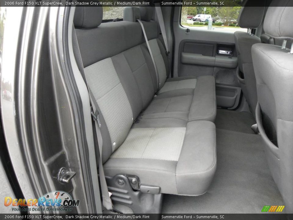 2006 Ford F150 XLT SuperCrew Dark Shadow Grey Metallic / Medium/Dark Flint Photo #10