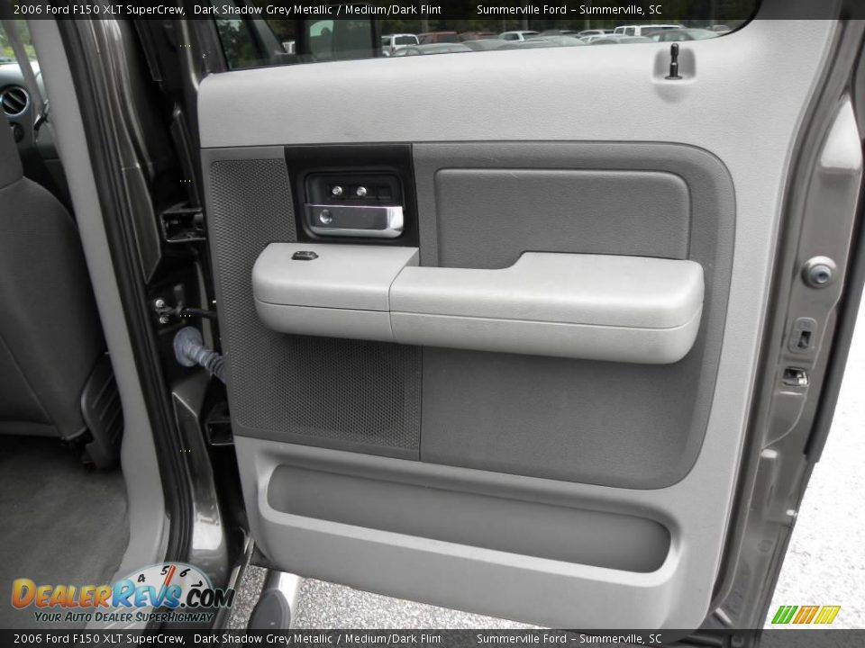 2006 Ford F150 XLT SuperCrew Dark Shadow Grey Metallic / Medium/Dark Flint Photo #11