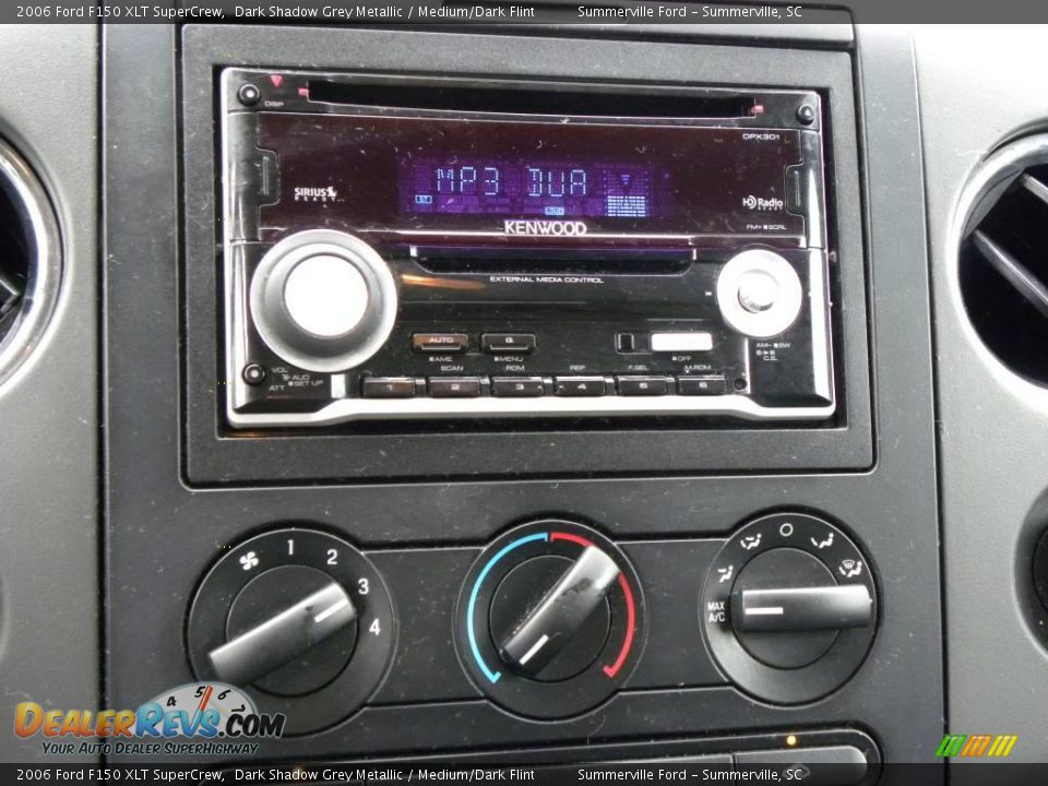 2006 Ford F150 XLT SuperCrew Dark Shadow Grey Metallic / Medium/Dark Flint Photo #19