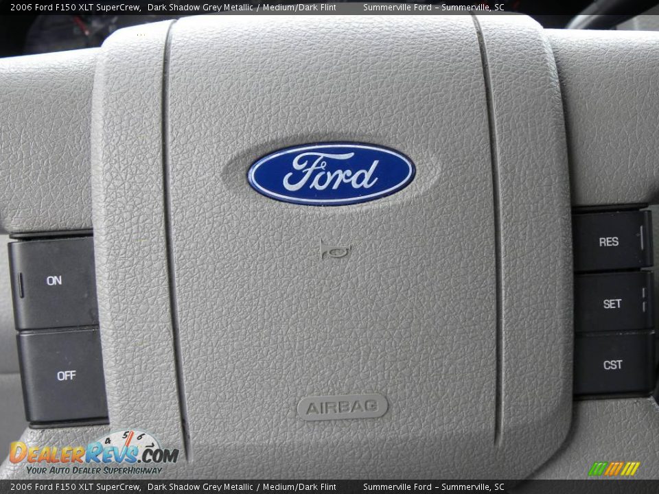 2006 Ford F150 XLT SuperCrew Dark Shadow Grey Metallic / Medium/Dark Flint Photo #20
