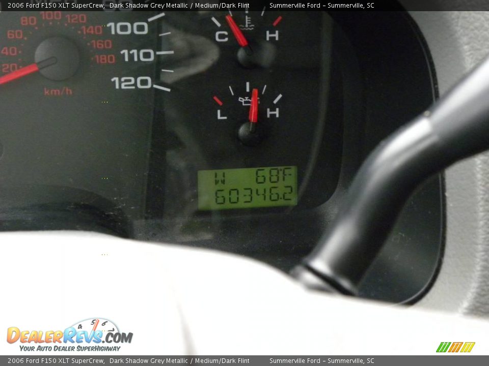 2006 Ford F150 XLT SuperCrew Dark Shadow Grey Metallic / Medium/Dark Flint Photo #22
