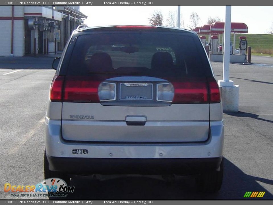 2006 Buick Rendezvous CX Platinum Metallic / Gray Photo #4
