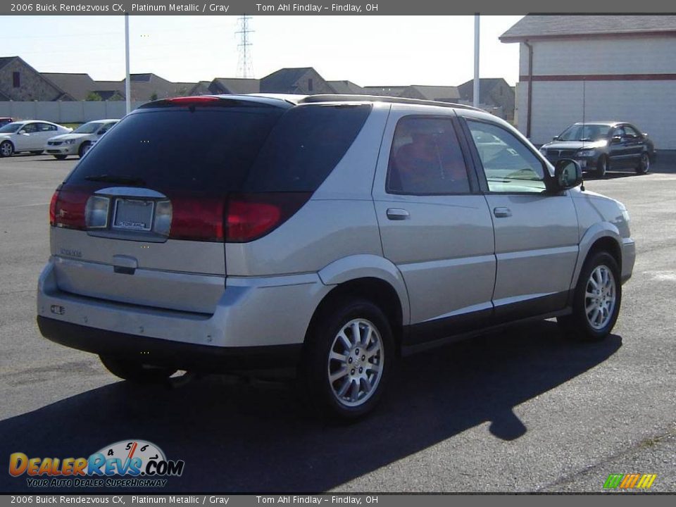 2006 Buick Rendezvous CX Platinum Metallic / Gray Photo #5