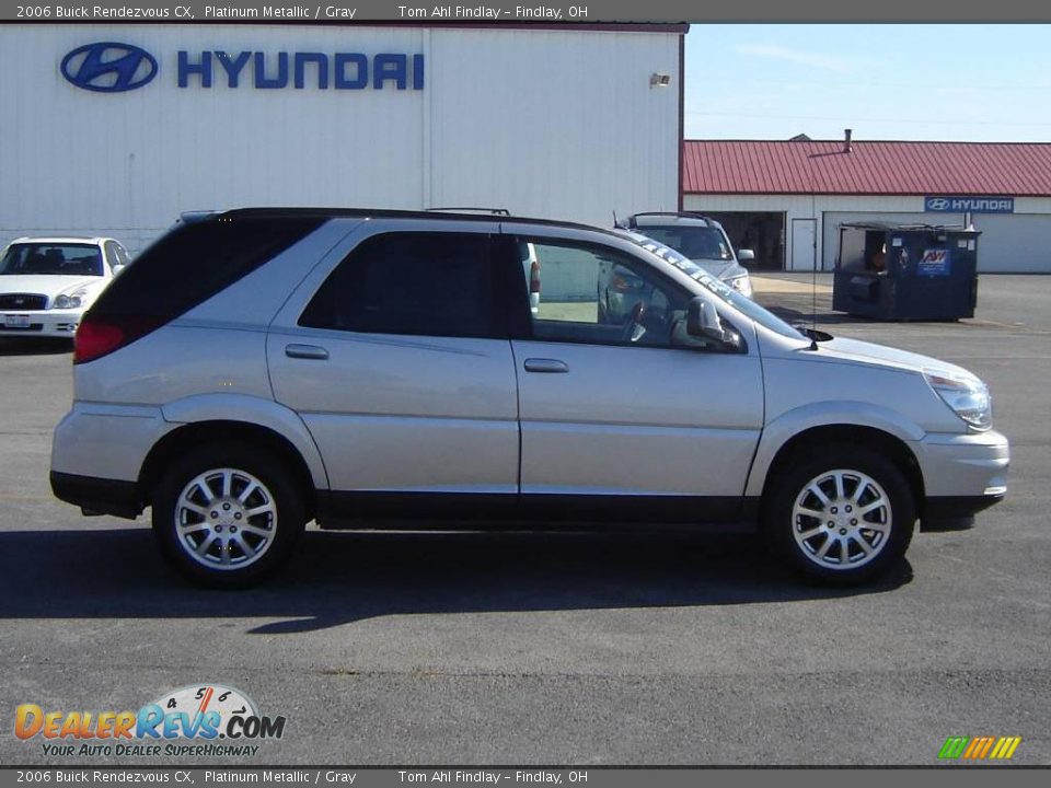 2006 Buick Rendezvous CX Platinum Metallic / Gray Photo #6