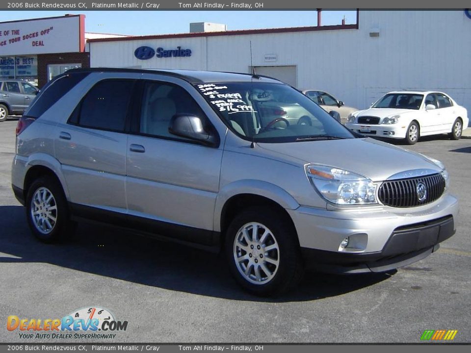 2006 Buick Rendezvous CX Platinum Metallic / Gray Photo #7