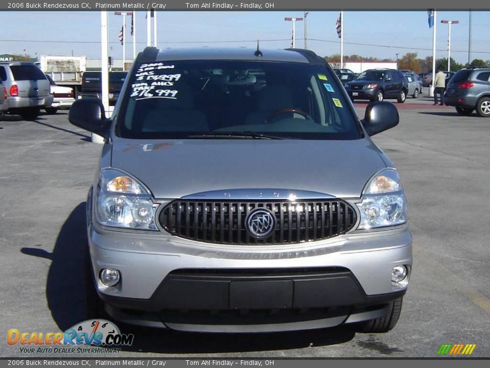 2006 Buick Rendezvous CX Platinum Metallic / Gray Photo #8