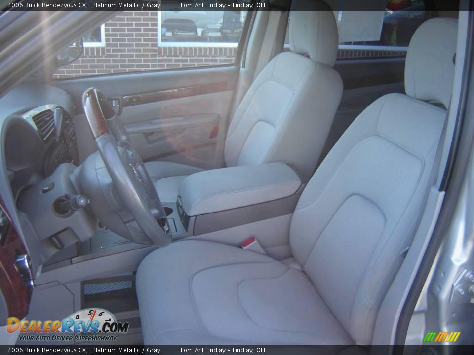 2006 Buick Rendezvous CX Platinum Metallic / Gray Photo #10