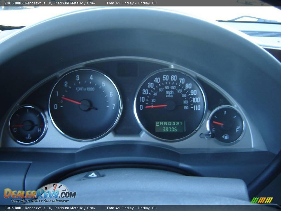 2006 Buick Rendezvous CX Platinum Metallic / Gray Photo #16