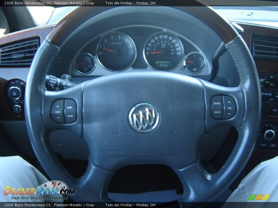 2006 Buick Rendezvous CX Platinum Metallic / Gray Photo #17