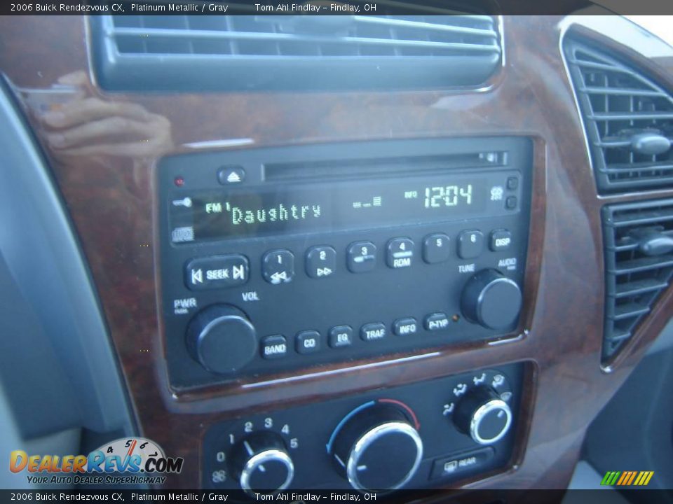 2006 Buick Rendezvous CX Platinum Metallic / Gray Photo #18