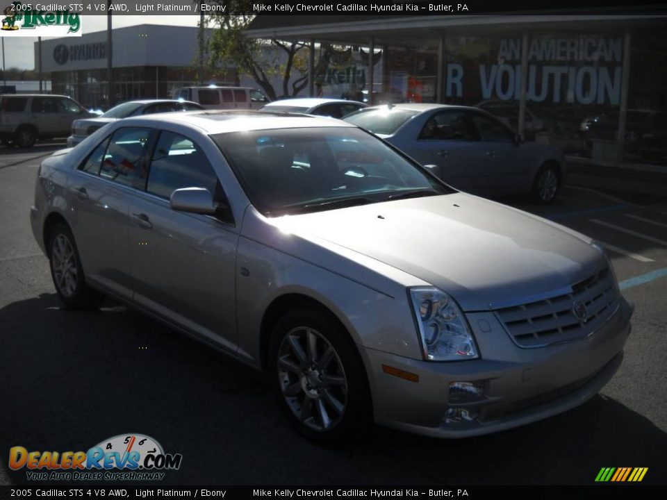 2005 Cadillac STS 4 V8 AWD Light Platinum / Ebony Photo #1