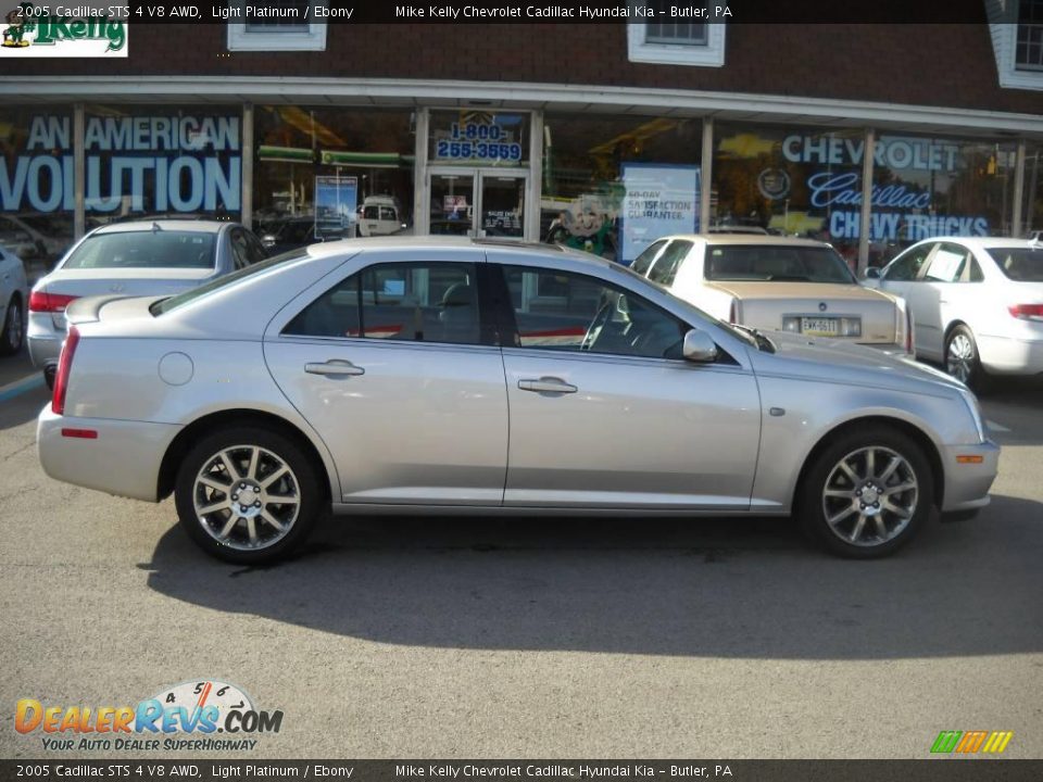 2005 Cadillac STS 4 V8 AWD Light Platinum / Ebony Photo #2