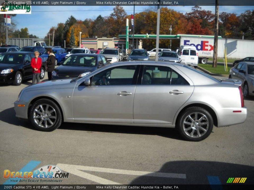 2005 Cadillac STS 4 V8 AWD Light Platinum / Ebony Photo #6