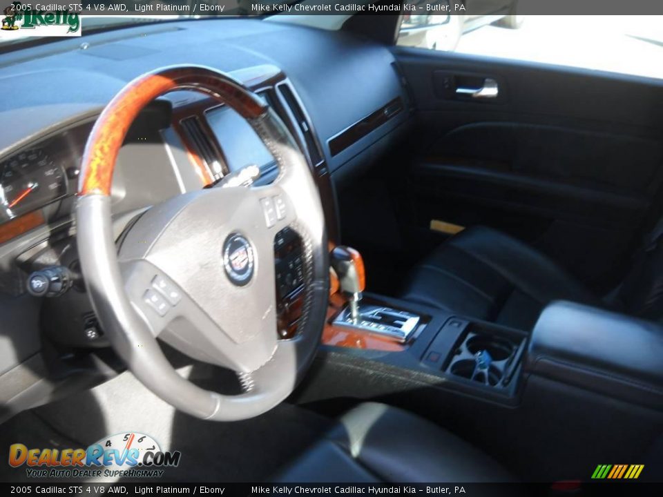 2005 Cadillac STS 4 V8 AWD Light Platinum / Ebony Photo #8
