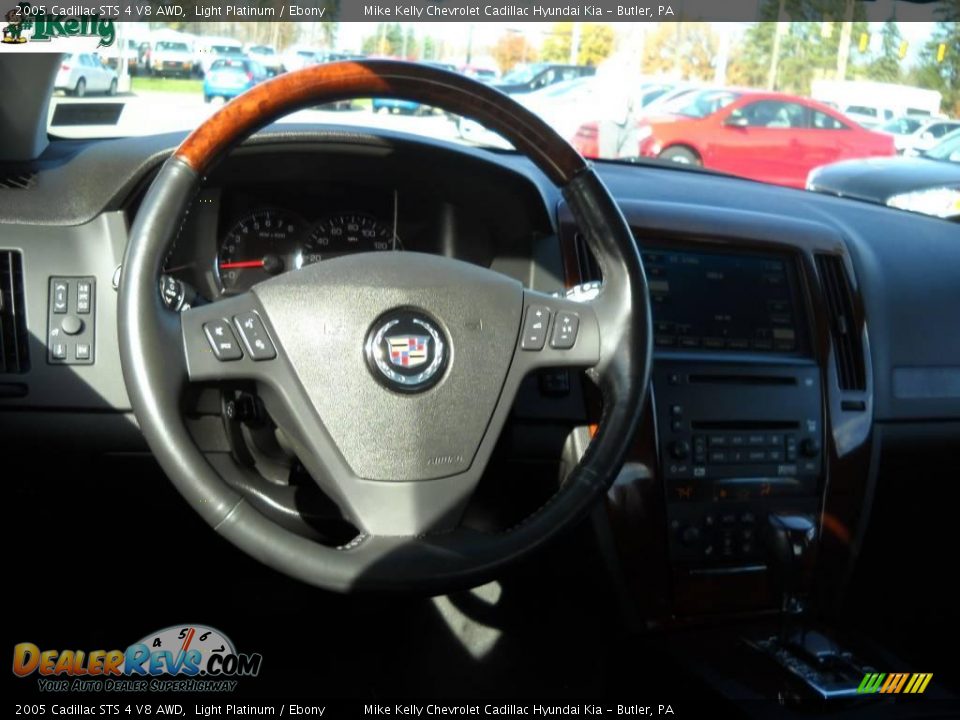 2005 Cadillac STS 4 V8 AWD Light Platinum / Ebony Photo #12