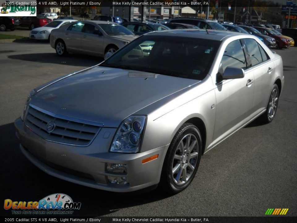 2005 Cadillac STS 4 V8 AWD Light Platinum / Ebony Photo #15
