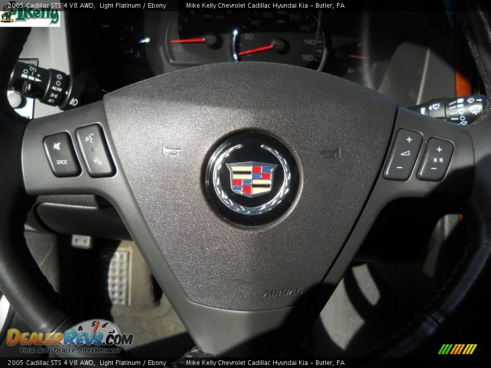 2005 Cadillac STS 4 V8 AWD Light Platinum / Ebony Photo #19