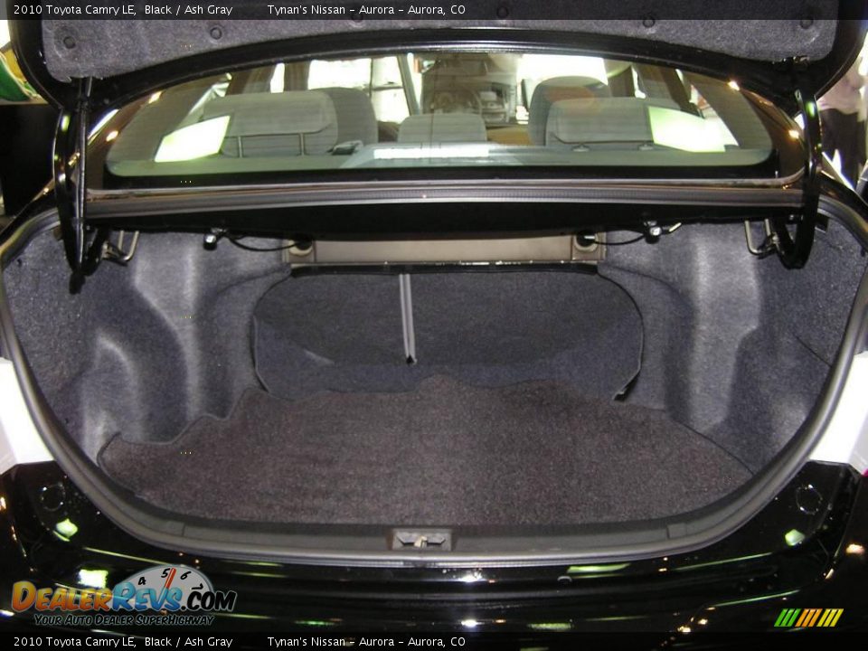 2010 Toyota Camry LE Black / Ash Gray Photo #14