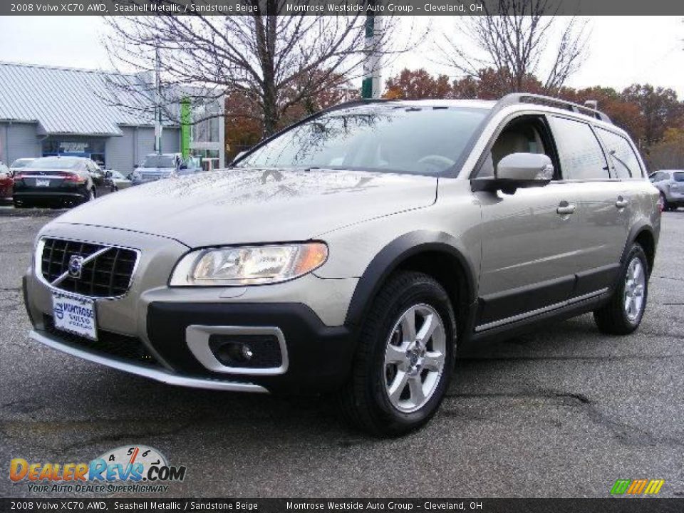 2008 Volvo XC70 AWD Seashell Metallic / Sandstone Beige Photo #1