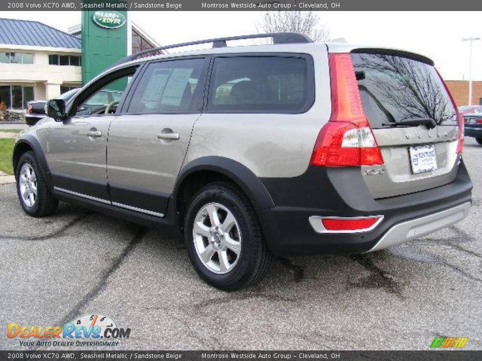 2008 Volvo XC70 AWD Seashell Metallic / Sandstone Beige Photo #3