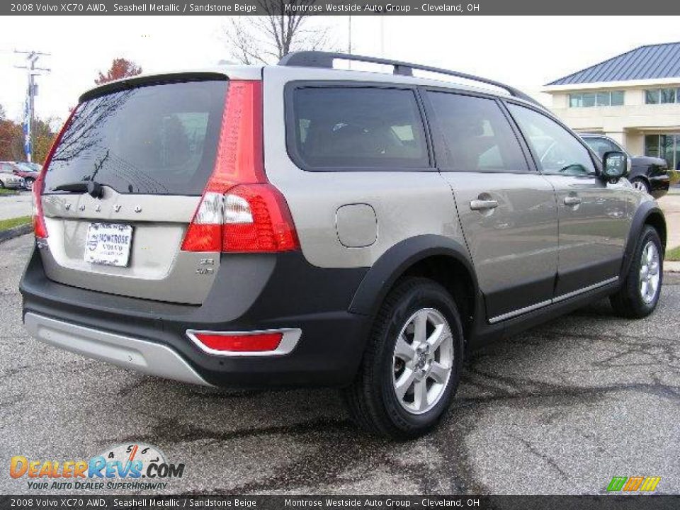 2008 Volvo XC70 AWD Seashell Metallic / Sandstone Beige Photo #5