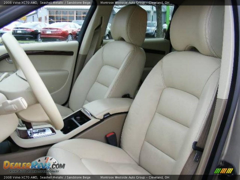 2008 Volvo XC70 AWD Seashell Metallic / Sandstone Beige Photo #9