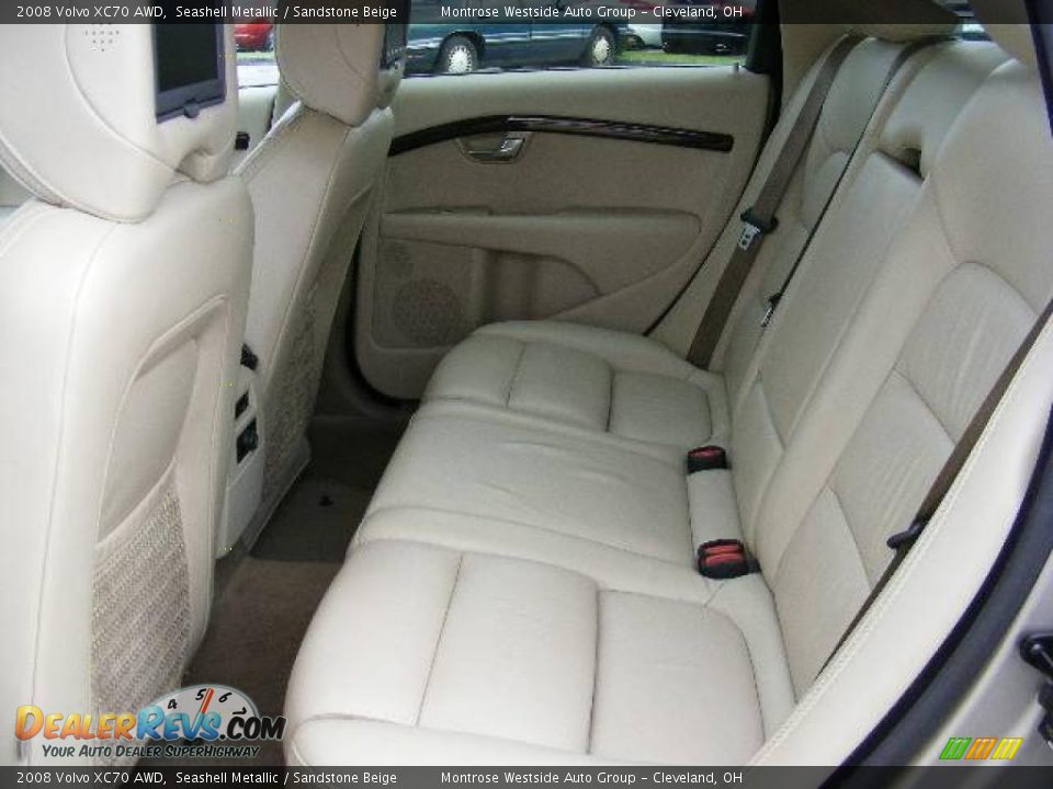 2008 Volvo XC70 AWD Seashell Metallic / Sandstone Beige Photo #11
