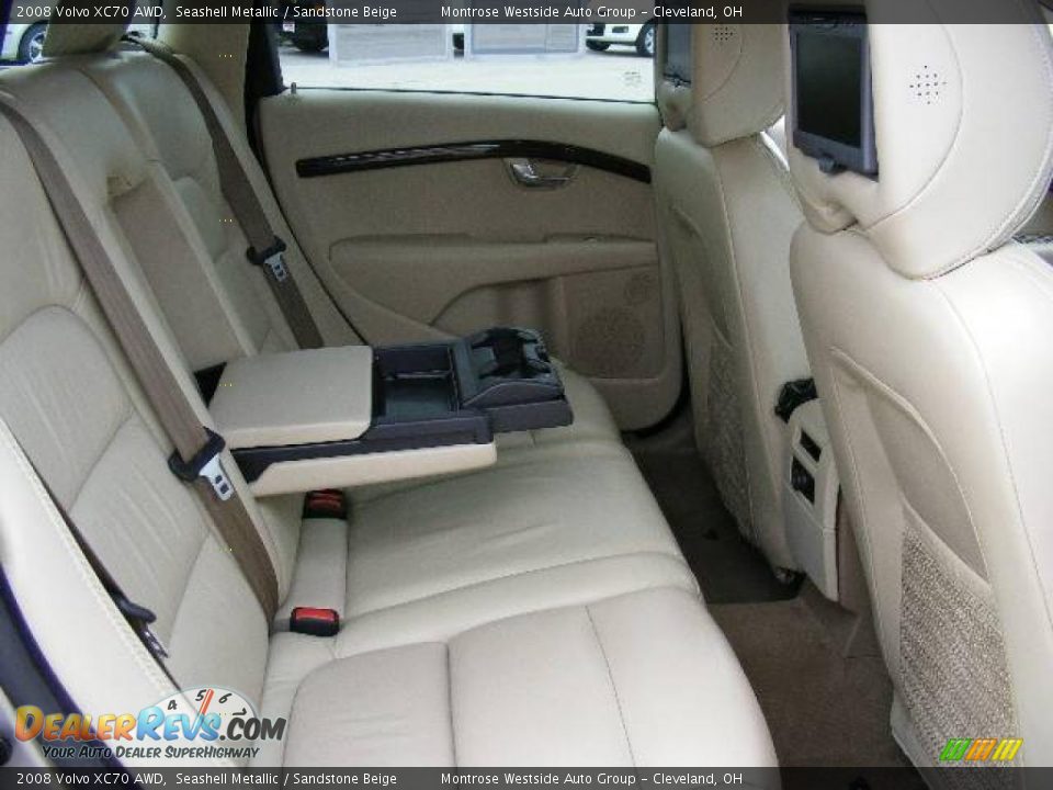 2008 Volvo XC70 AWD Seashell Metallic / Sandstone Beige Photo #12