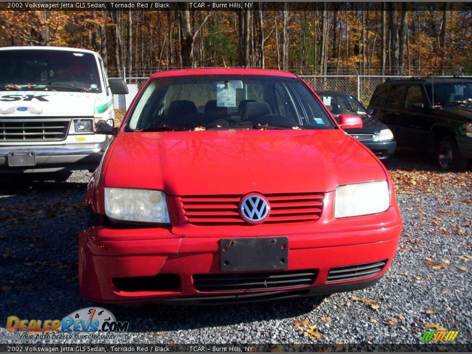 2002 Volkswagen Jetta GLS Sedan Tornado Red / Black Photo #2
