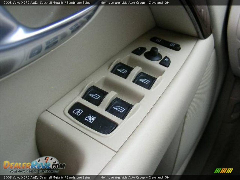 2008 Volvo XC70 AWD Seashell Metallic / Sandstone Beige Photo #25