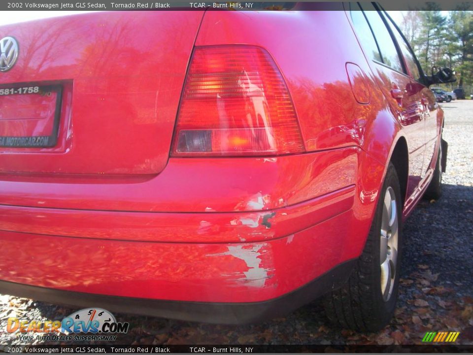 2002 Volkswagen Jetta GLS Sedan Tornado Red / Black Photo #5