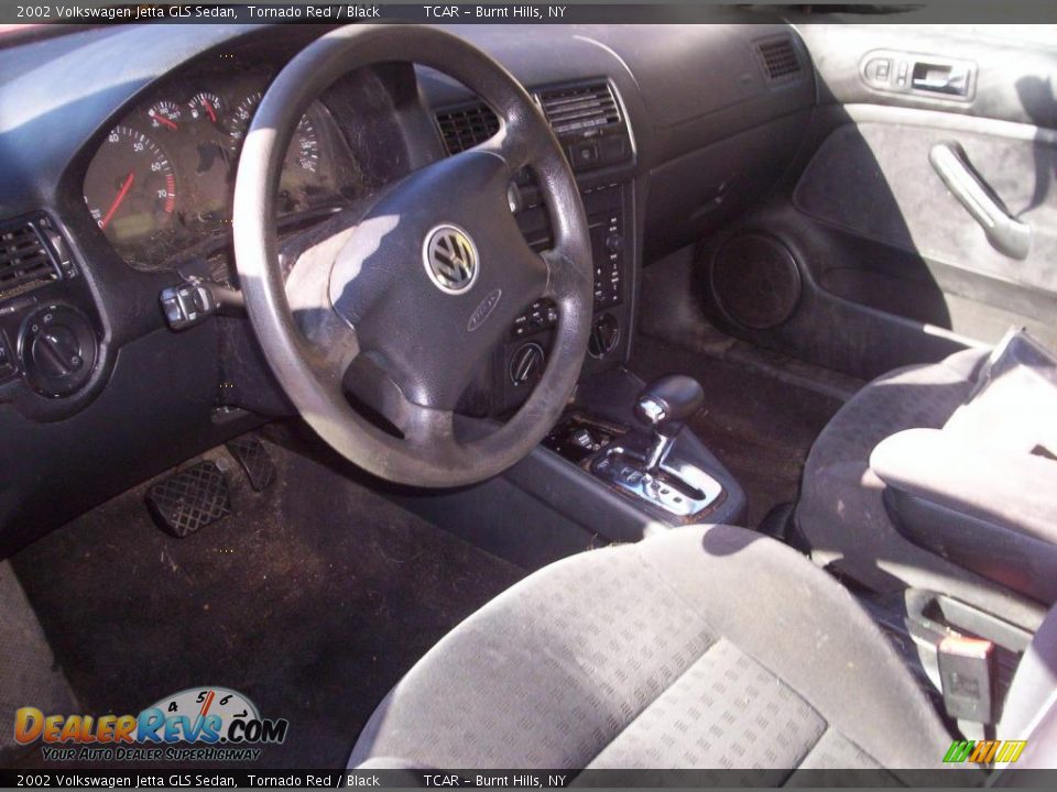 2002 Volkswagen Jetta GLS Sedan Tornado Red / Black Photo #6
