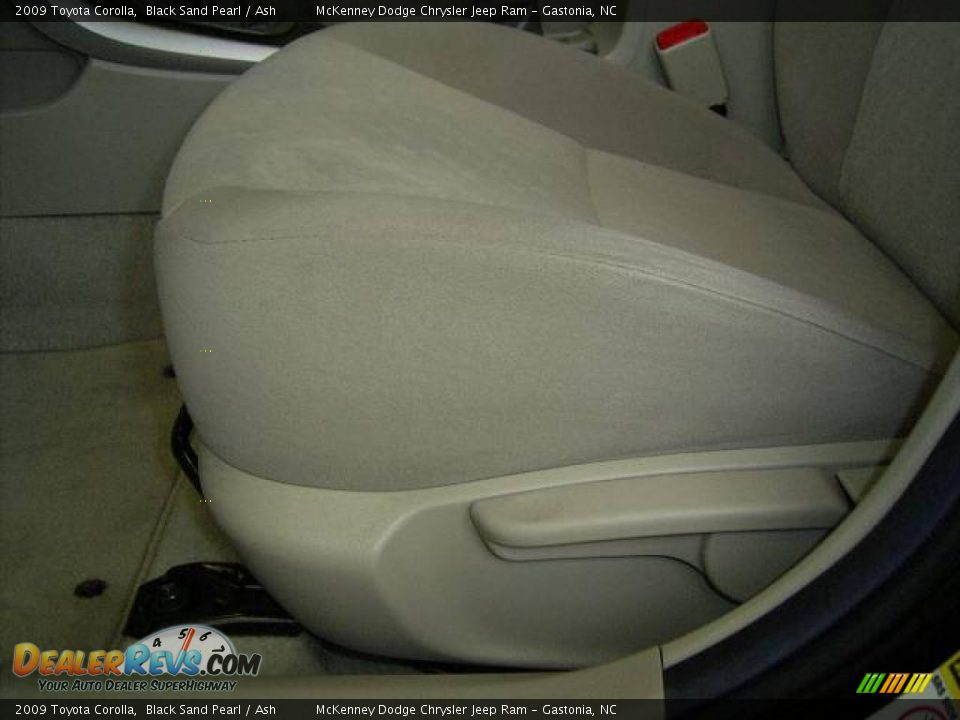 2009 Toyota Corolla Black Sand Pearl / Ash Photo #9
