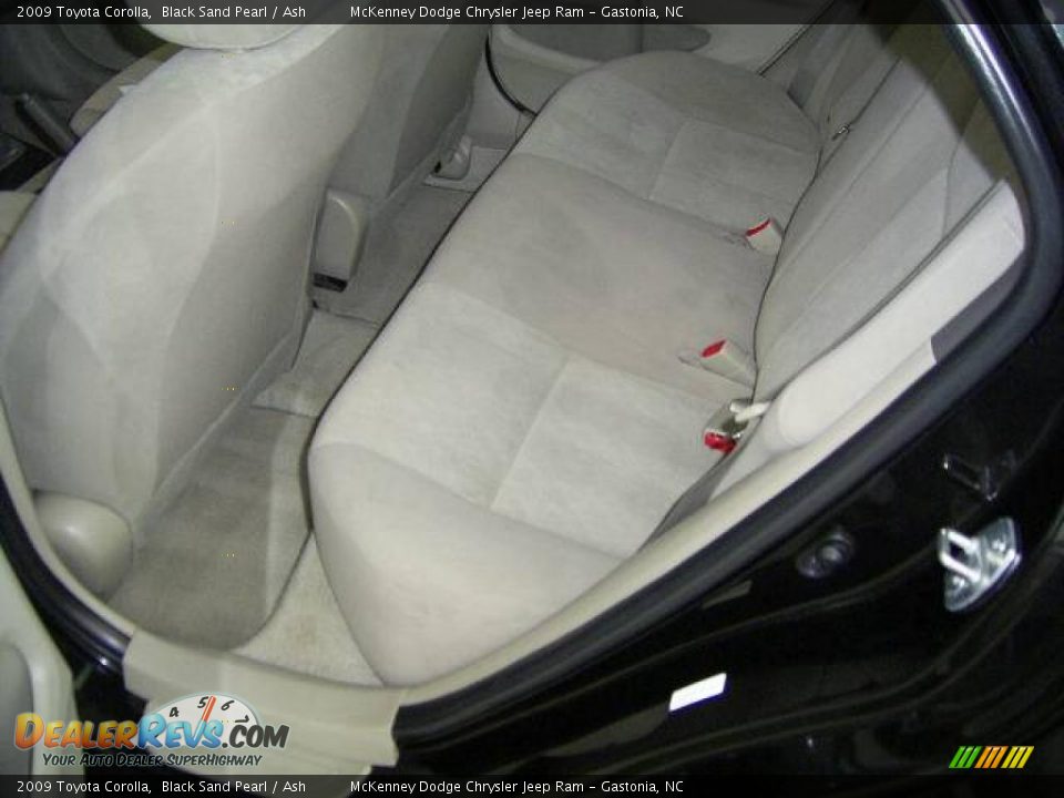 2009 Toyota Corolla Black Sand Pearl / Ash Photo #11